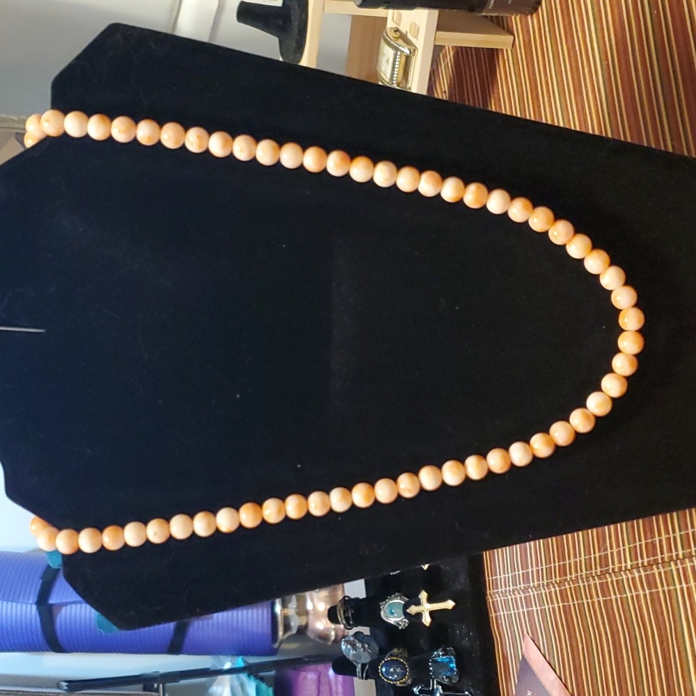 Angel Skin Coral necklace